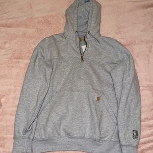 Carhartt men’s zip up hoodie sweatshirt rain defender